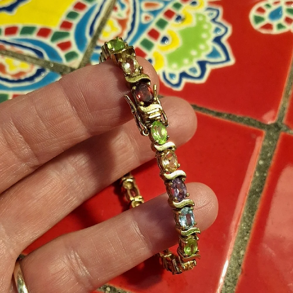 Sterling Thailand vintage gold